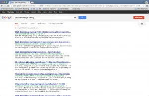 cach lam mon ga nuong on google vietnam