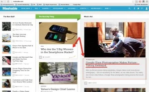 mashable desktop version