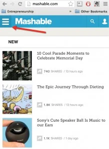 mashable iphone screen size