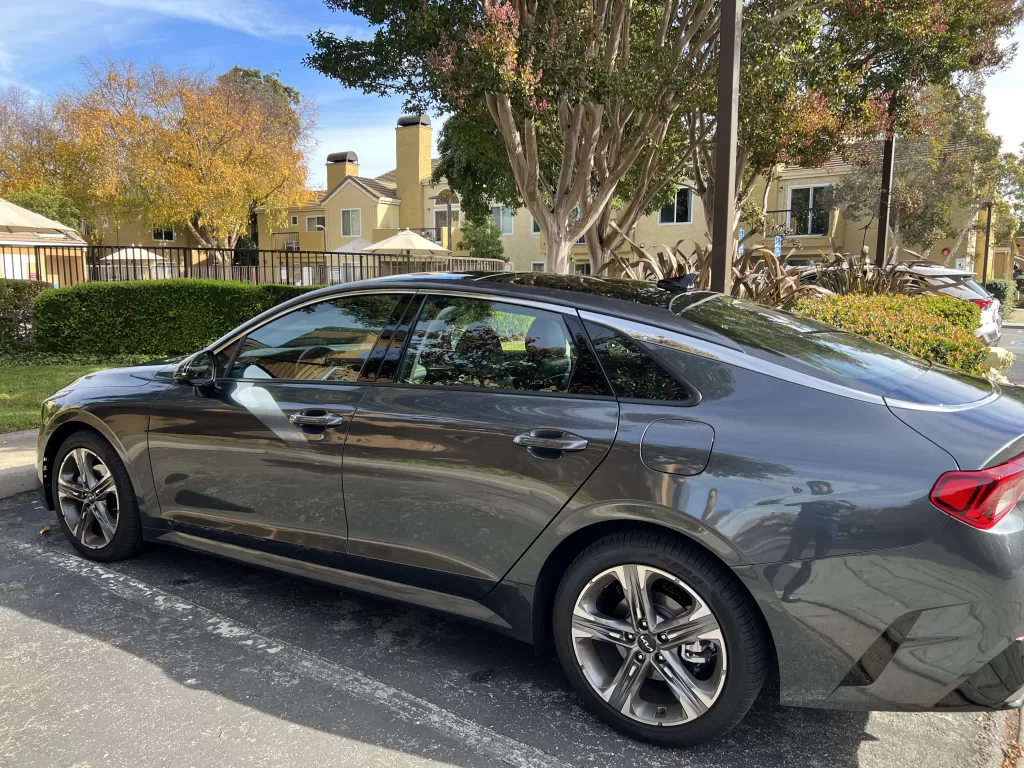 Kia K5 2023 photo in real life