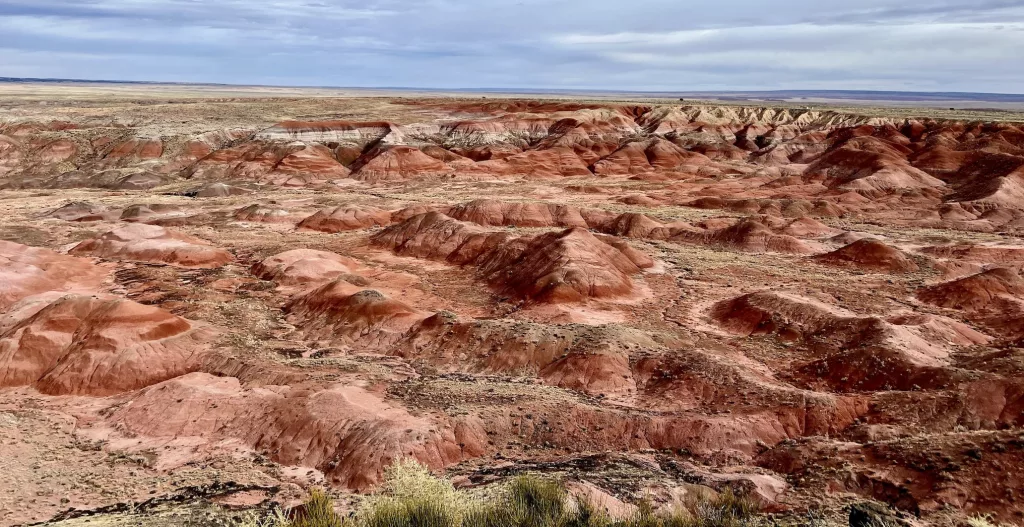 painted desert Petrified Forest National Park Dec 2023