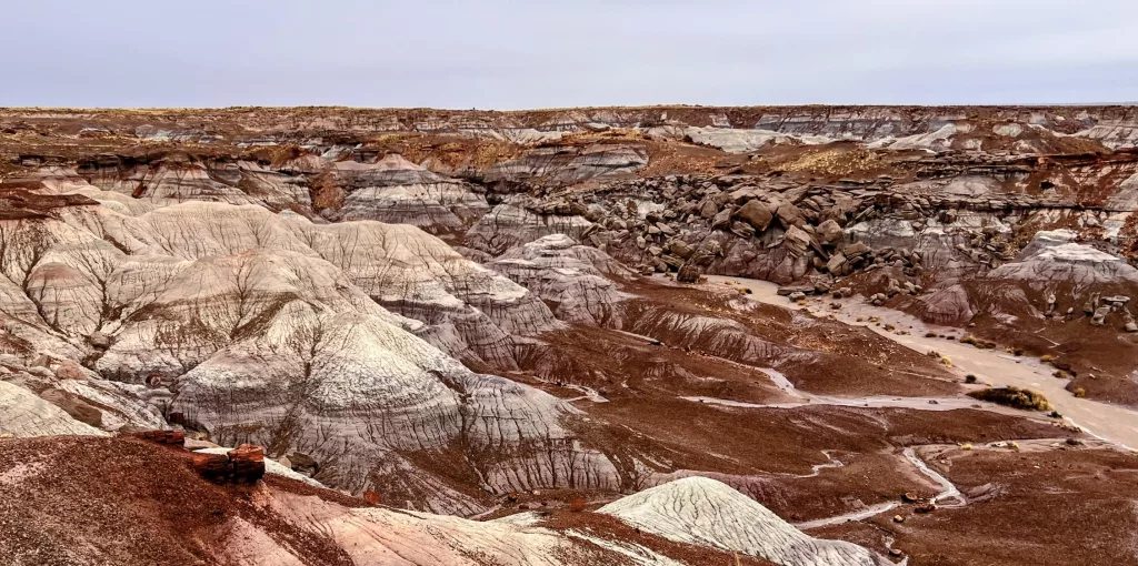painted desert Petrified Forest National Park Dec 2023