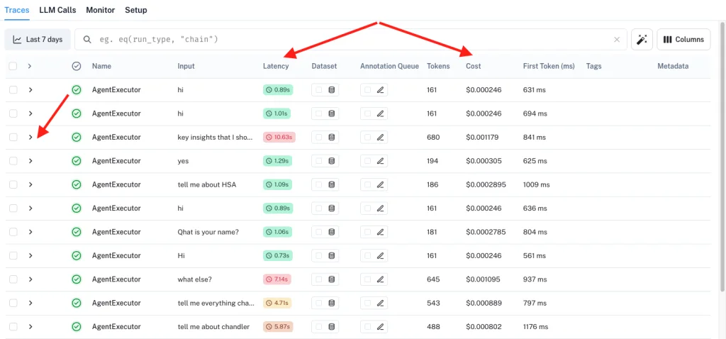 langsmith for tracing and evaluating chatbot v2.1 chandler nguyen