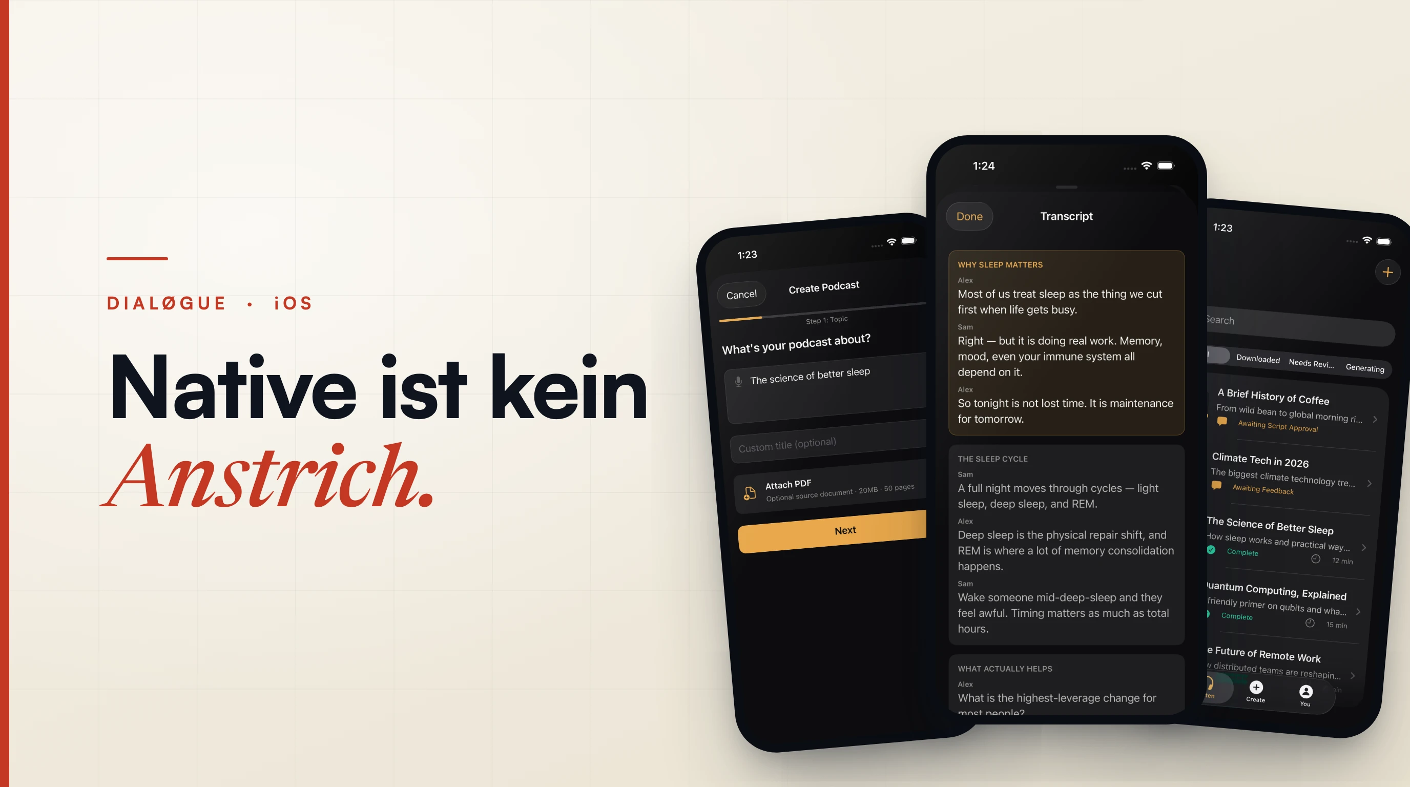 Native ist kein Anstrich: Wie ich die iOS-App von DIALØGUE neu gebaut ...